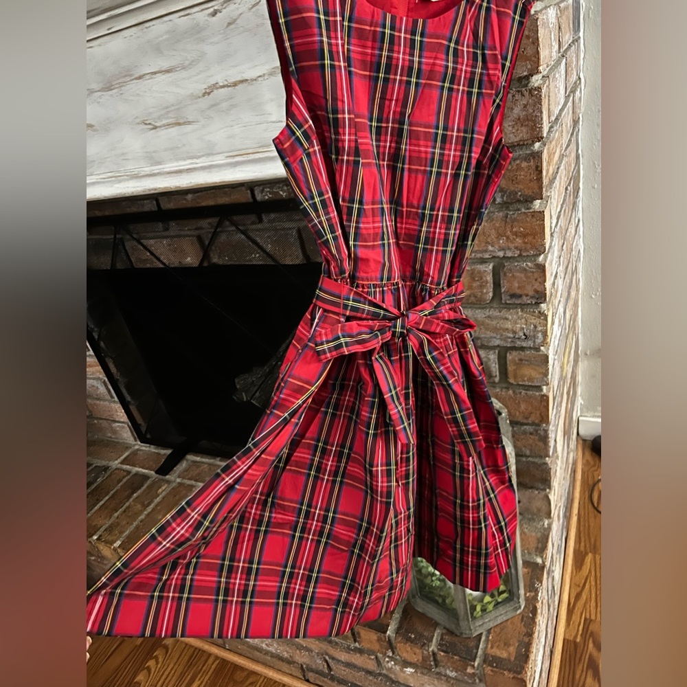 Crew cuts girls size 12 tartan plaid dress - excellent condition
